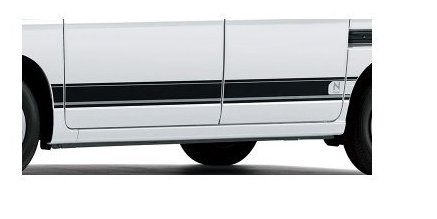 ホンダ Nバン【JJ1-100/200/300/400 JJ2-100/200/300/400】　デカール(８枚セット)【ブラックライン】[08F30-TXA-000B]｜MAP-S