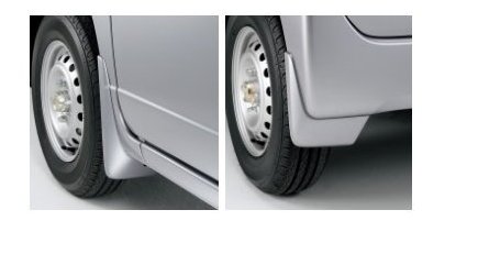 ホンダ Nバン【JJ1-100/200/300/400 JJ2-100/200/300/400】　マッドガード(カラードタイプ)【ルナシルバー・メタリック】