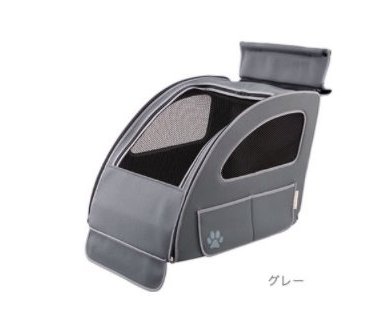 メール便可　ホンダ エヌバン【JJ1/JJ2-310 JJ1/JJ2-410 JJ1/JJ2-500 JJ1/JJ2-600】　ペットシートプラスわん【グレー】[08Z41-E6K-020F]｜MAP-S