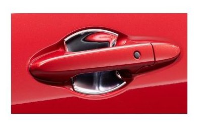 メール便可　HONDA WR-V　ホンダ ダブリューアールブイ【DG5】　ドアハンドルプロテクションカバー【クロームメッキ】[08P70-31X-000A]