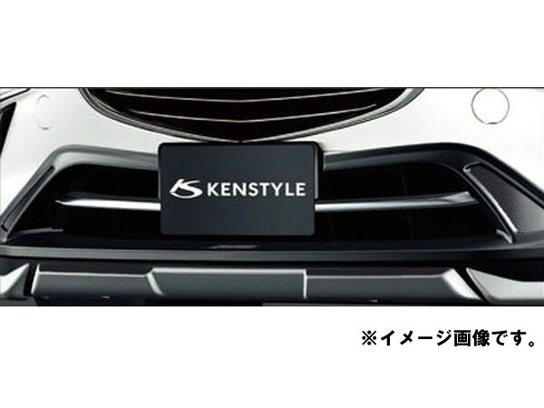 純正アクセサリー　マツダ　CX-3　DK　H27.02～　ケンスタイル　フロントバンパーフィン　メッキ　DKK1V4240｜MAP-S 17,702円