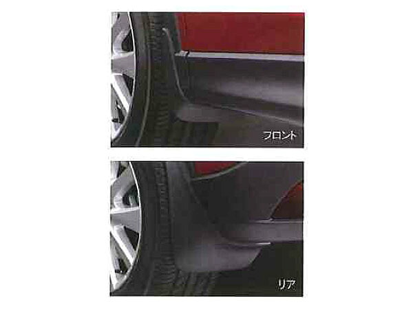 純正アクセサリー　マツダ　CX-5　KE　H24.02～　ベーシック　マッドフラップ　リア用　K031V3460A