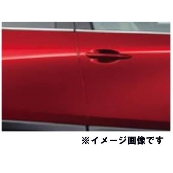 純正アクセサリー マツダ CX-60 KH 100001~ R04.10~ ドアエッジモール 1台分(4本セット) ソウルレッドクリスタルM J46VV3150