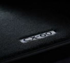 純正アクセサリー　マツダ　CX-60　KH　100001～　R04.10～　MAZDAフロアマット（ラグジュアリー）　K63HV0320