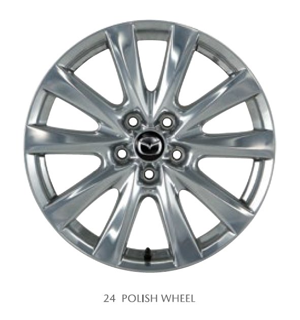 純正アクセサリー　マツダ　MX-30　DR　R2.10～　アルミホイール　18X7.0J　ポリッシュ　1本　B0N7V3810｜MAP-S