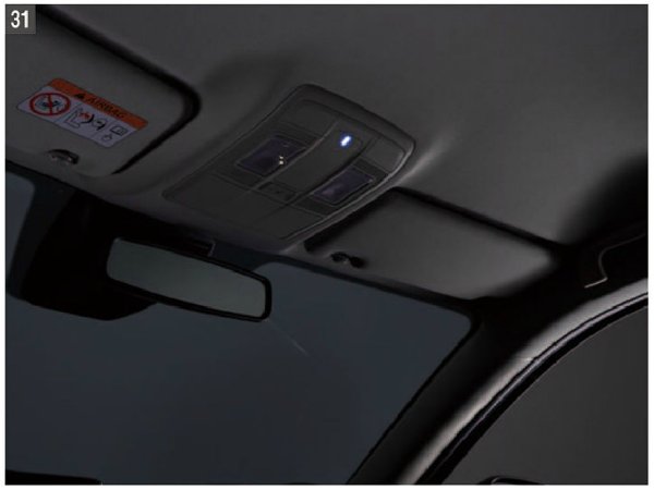 純正アクセサリー　マツダ　CX-5　KF　H28.11～　イルミネーション　オーバーヘッドコンソールLEDダウンライト　サンルーフ無車用　本体　G46W6997075