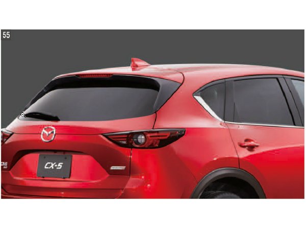 純正アクセサリー　マツダ　CX-5　KF　H28.11～　エクステリア　赤外線カットフィルム　スモーク　K123V1140
