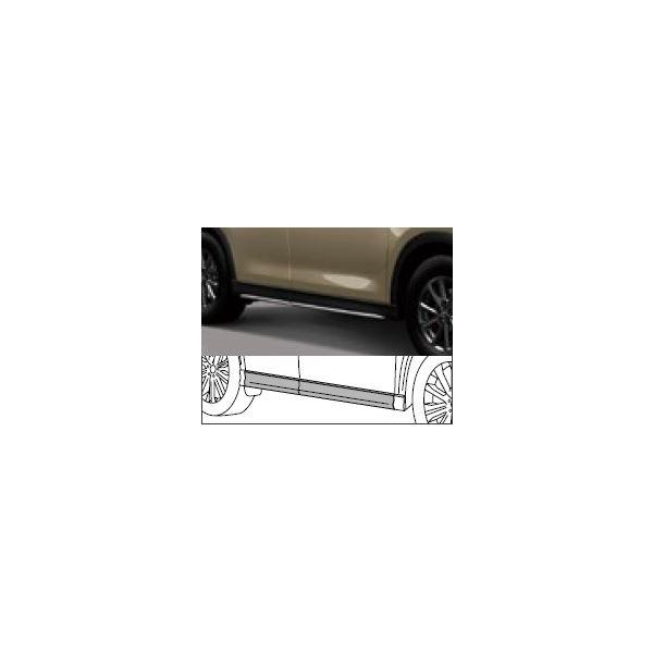 純正アクセサリー　マツダ　CX-5　KF　R04.10～　サイドガーニッシュセット(シルバーモール付) 　KPF151-SET