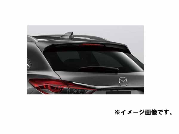 純正アクセサリー　マツダ　MAZDA6　GJ　R01.09～　リアルーフスポイラー　ワゴン用　ブルーリフレックスMc　G44NV492183