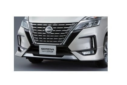 ニッサン セレナ【GC27 GFC27 GNC27 GFNC27 HC27 HFC27】　フロントプロテクター(インテリジェントアラウンドビューモニター付)｜MAP-S