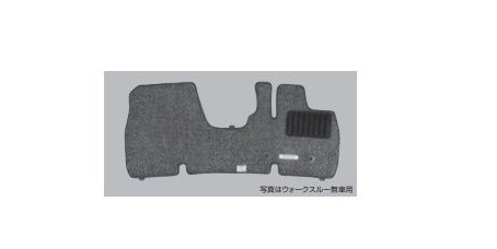 ニッサン ルークス【B44A B47A B48A】 フロアカーペット(スタンダード)(ウォークスルー無車用)【グレー】|MAP-S