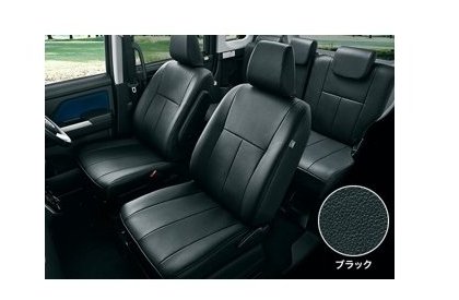 スバル ジャスティ M900f M910f シートカバー 本革調 フロントセンターアームレスト 運転席 装着車用 ブラック Agoranotizia It