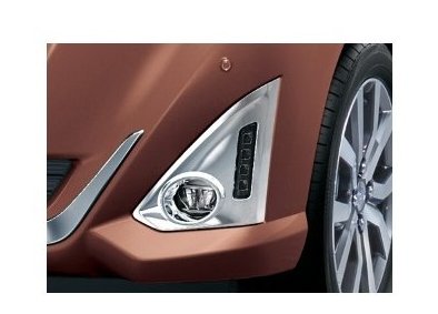 SUBARU JUSTY　スバル ジャスティ【M900F M910F】　フォグランプガーニッシュ(メッキ)[08400F1033]｜MAP-S