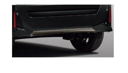 SUBARU CHIFFON　スバル シフォン【LA650F LA660F】　リヤバンパーロアガーニッシュ【ダークブラックメッキ】[08400F2382]｜MAP-S