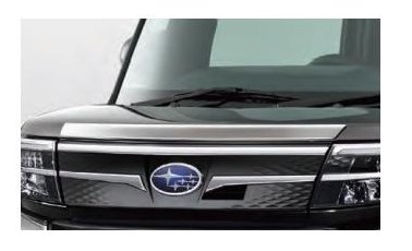 SUBARU CHIFFON　スバル シフォン【LA650F LA660F】　フードガーニッシュ【メッキ】[08400F2383]