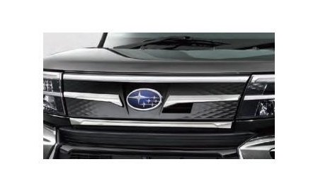 SUBARU CHIFFON　スバル シフォン【LA650F LA660F】　フロントグリルアッパーガーニッシュ【メッキ】[08400F2385]｜MAP-S