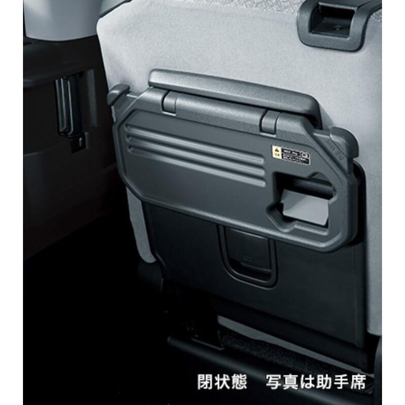 スバル純正用品　シフォン 格納式シートバックテーブル(グレー・助手席用) 08634F2037 LA650F LA660F オプション｜MAP-S