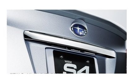 SUBARU WRX S4　スバル WRX S4【VAG】　トランクガーニッシュ(メッキ)[J1218FJ221]