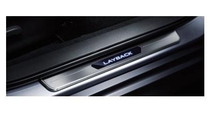 SUBARU LAYBACK　スバル レイバック【VN5】　ＬＥＤサイドシルプレート(ＬＡＹＢＡＣＫ)[E1017VC600]