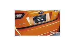 SUBARU XV　スバル XV【GT3 GTE】　テールゲートガーニッシュ【ブラック】[J1017FL880]｜MAP-S