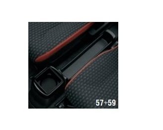 スズキ ハスラー【MR52S MR92S】　フロアコンソールトレーセット[75820-59S00-5PK/75871-59S00/09138-06054/09409-06322×2/02162-0612A×2/03541-0516A]