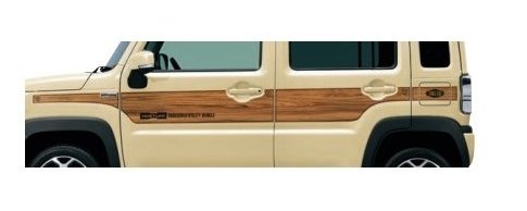 SUZUKI HUSTLER　スズキ ハスラー【MR52S MR92S】　サイドデカール【ナチュラル】[99230-59S60]