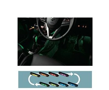 SUZUKI IGNIS　スズキ イグニス【FF21S】　フットイルミネーション(フロント左右セット)[99213-62R60]