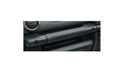 SUZUKI Jimny　スズキ ジムニー【JB64W】　本革助手席乗降グリップカバー【ブラック】[9914R-77R20-002]