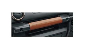 SUZUKI Jimny　スズキ ジムニー【JB64W】　本革助手席乗降グリップカバー【ブラウン】[9914R-77R30-001]