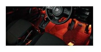 SUZUKI Jimny SIERRA　スズキ ジムニーシエラ【JB74W】　フットイルミネーション(フロント左右セット)[99213-77R61]