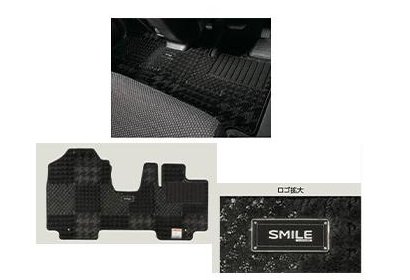 SUZUKI WAGONR SMILE　スズキ ワゴンRスマイル【MX81S MX91S】　フロアマット(ジュータン)(グレンチェック)[75901-84S10]