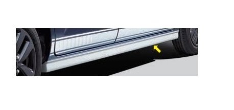 スズキ ワゴンRスマイル【MX81S MX91S】　サイドアンダーガーニッシュ(左右セット)【ホワイト】[99112-84S00-26U]