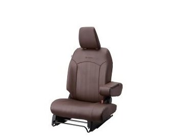 スズキ ワゴンRスマイル【MX81S MX91S】　革調シートカバー【要商品仕様確認】【ブラウン】[99181-84S00]