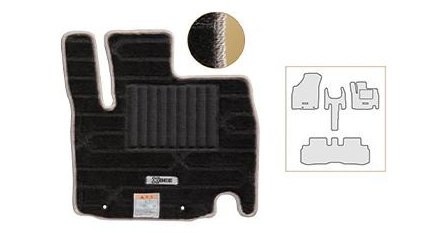 SUZUKI XBEE　スズキ クロスビー【MN71S】　フロアマット(ジュータン)(クロスライン)【ベージュ】[75901-76R30-WMD]