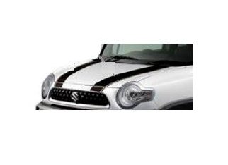 SUZUKI XBEE　スズキ クロスビー【MN71S】　フードデカール【チェッカーブラック】[99230-76R00-002]｜MAP-S
