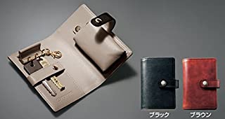 メール便可　TOYOTA【ﾄﾖﾀ】VOXY【ｳﾞｫｸｼｰ】 本革キーケース (ﾌﾞﾗｳﾝ) ZWR80G ZWR80W ZRR80G ZRR85G ZRR80W ZRR85W 純正用品[08193-75010]