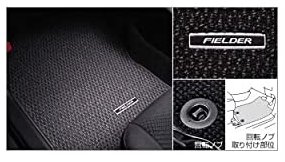 トヨタ(TOYOTA) フロアマット デラックス グレー COLORRA FIELDER カローラフィールダー 【 ZRE162G NZE164G/161G NKE165G 】 08210-12H30-B0｜MAP-S