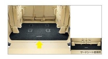 TOYOTA ( トヨタ ) 純正部品 アクセサリー トランクマット(カーペットタイプ) ランドクルーザー 200 品番08213-60195