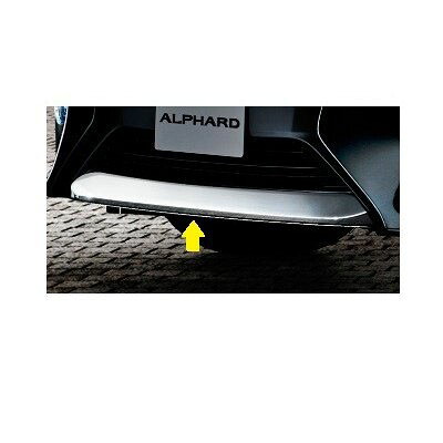 TOYOTA ALPHARD　トヨタ アルファード【GGH30W/35W AGH30W/35W AYH30W】　フロントガーニッシュ(メッキ)[08401-58040]｜MAP-S