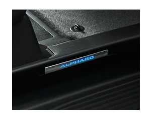 【純正】TOYOTA　ALPHARD　トヨタ　アルファード【GGH30W　GGH35W　AGH30W　AGH35W　AYH30W】　　スカッフイルミネーション【仕様は下記参照】[0852D-58100]