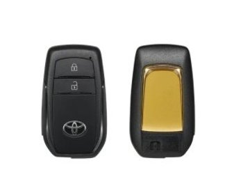 トヨタ アクア【MXPK10 MXPK15 MXPK11 MXPK16】　プラスサポート用スマートキー【サテンゴールド】[8990E-52010]