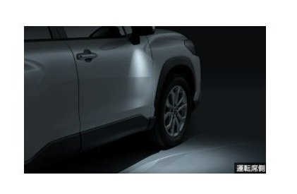 TOYOTA COROLLA CROSS　トヨタ カローラクロス【ZSG10 ZVG11 ZVG15】　ウェルカムライト(運転席・助手席)[08533-16010]