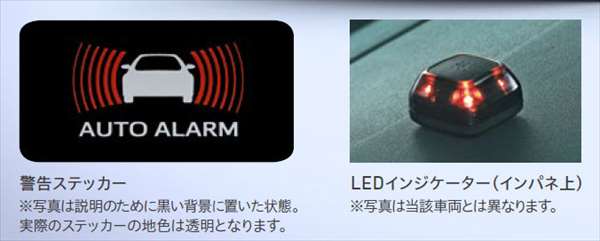 トヨタ純正用品 カローラクロス 純正 ZVG11 ZVG15 ZSG10 オートアラーム(ベーシック) 08625-16010|MAP-S