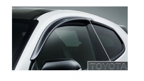 TOYOTA GR YARIS トヨタ GRヤリス【GXPA16 MXPA12】サイドバイザー(１台分) 08162-52070 新品番08162-52250｜MAP-S