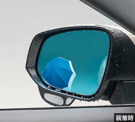トヨタ純正用品　ハリアー　純正 AXUH80 AXUH85 MXUA80 レインクリアリングブルーミラー　リヤクロストラフィックオートブレーキ無車　08169-48010