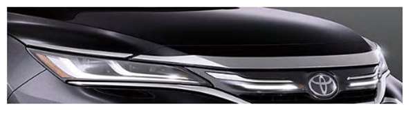 トヨタ純正用品　ハリアー　純正 AXUH80 AXUH85 MXUA80 MODELLISTA SELECTION フードガーニッシュ　D2535-63310