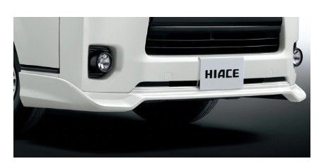 トヨタ ハイエース【適合確認いたします】　フロントスポイラー【スパークリングブラックパールクリスタルシャイン】[08154-26130-C2]｜MAP-S