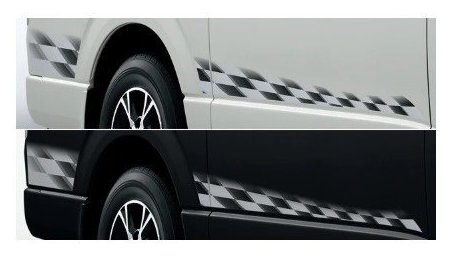 TOYOTA HIACE　トヨタ ハイエース【適合確認いたします】　ストライプテープ(タイプ１)[08231-26320]｜MAP-S