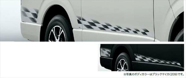 トヨタ純正用品　ハイエース　KDH200系 TRH200系　2020.05～　ストライプテープ（タイプ1）　08231-26320 13,080円