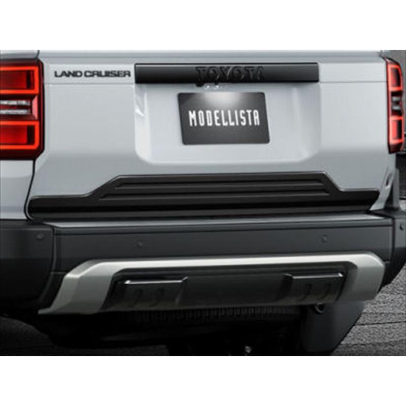 トヨタ純正用品　ランドクルーザー250 MODELLISTA バックドアガーニッシュ トヨタ純正部品 GDJ250W TRJ250W　MSD16-60005｜MAP-S